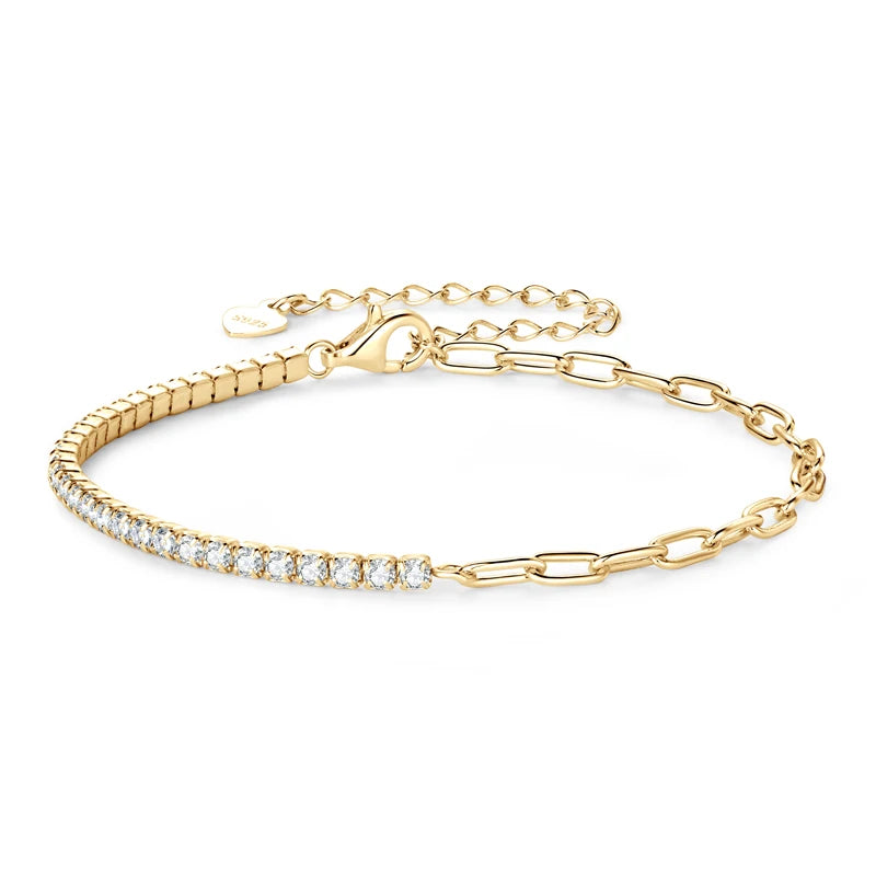 Moissanite Diamond Bracelet