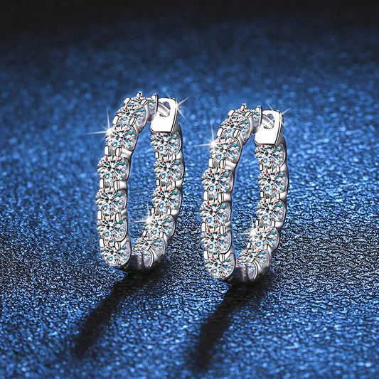 Moissanite Earring