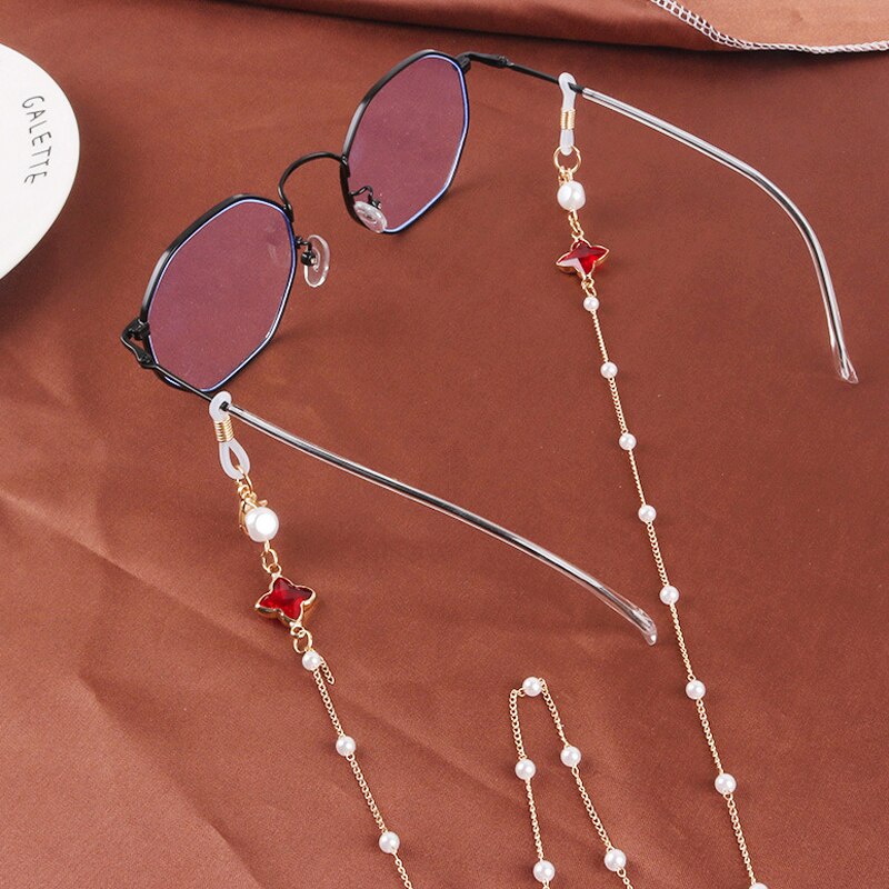 Rhinestone Eyeglass Chain