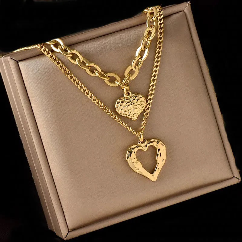 Gold Heart Necklace