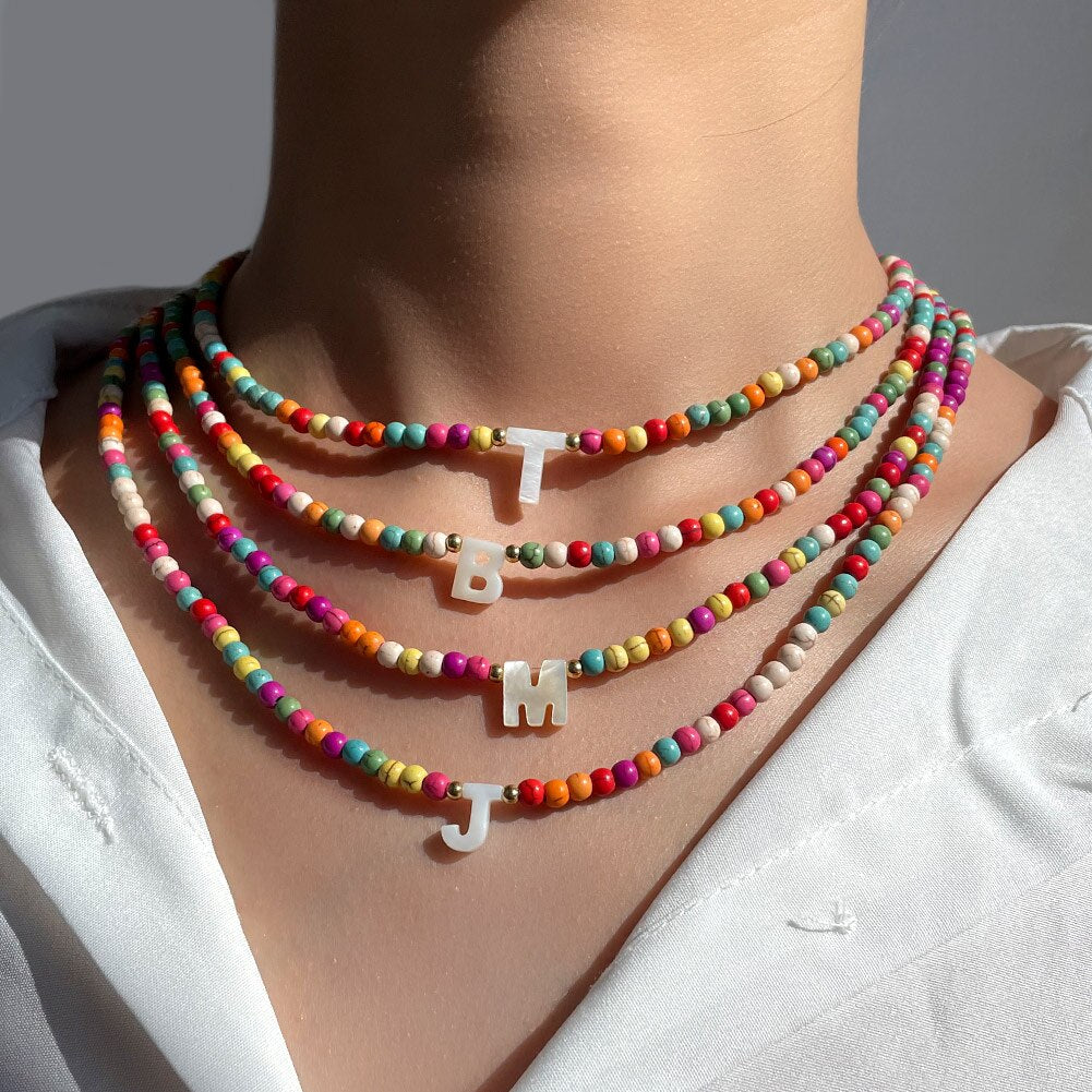 Candy Beaded Necklace