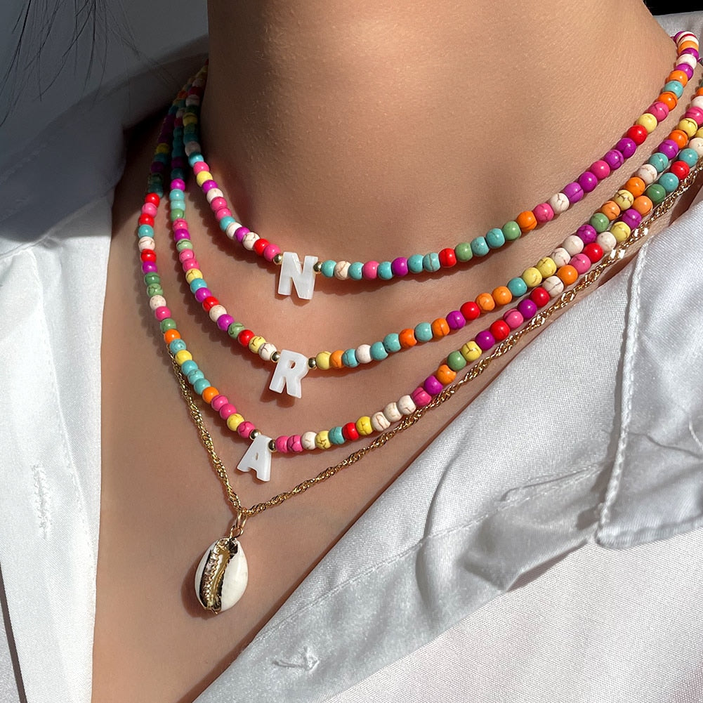 Candy Beaded Necklace