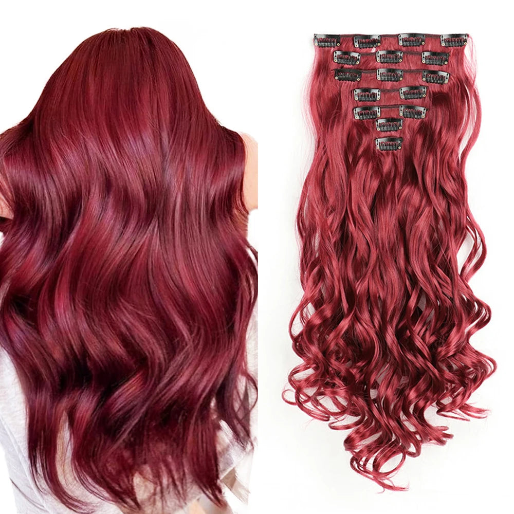Wavy hair