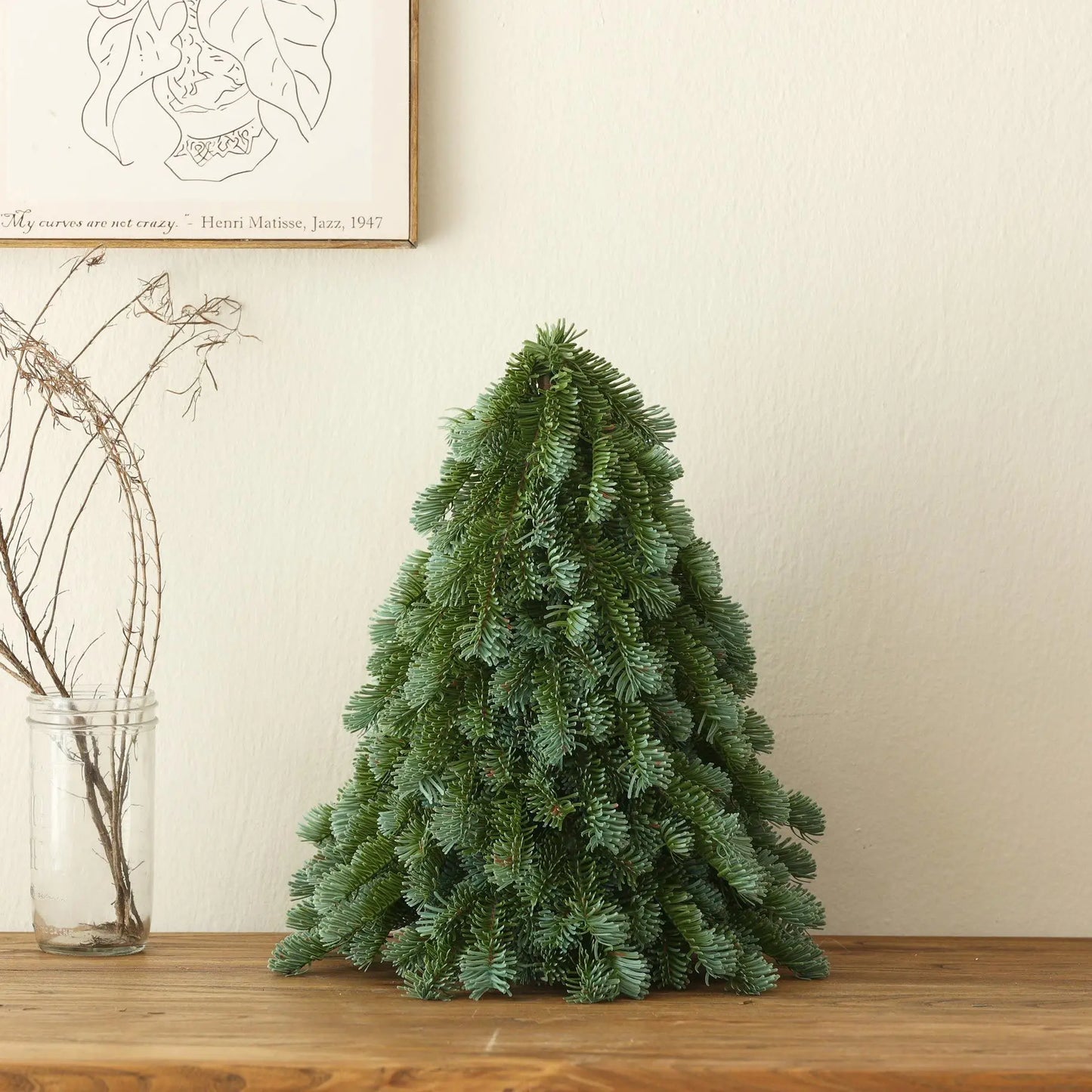 New small Christmas tree PE material encrypted desktop advanced Christmas atmosphere home decoration ins Christmas tree 30cm/60m