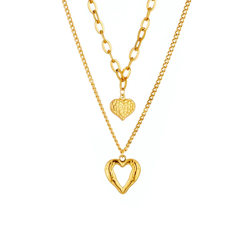 Gold Heart Necklace