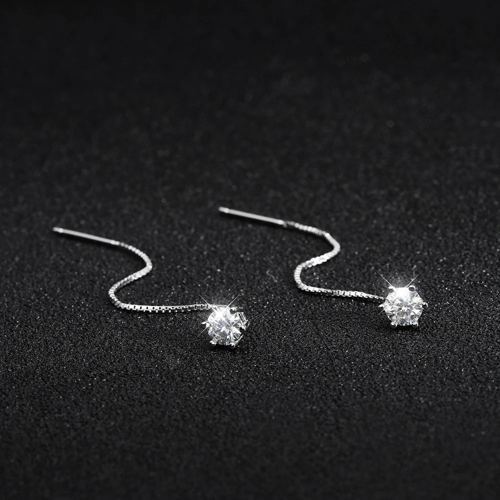 Moissanite Earring