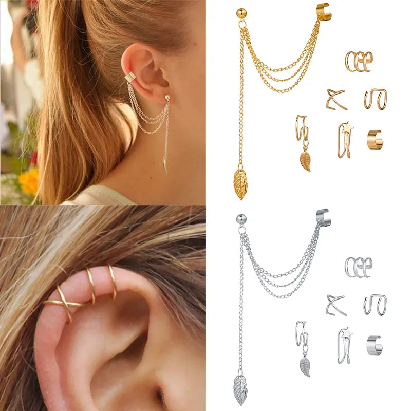 Trendy earrings