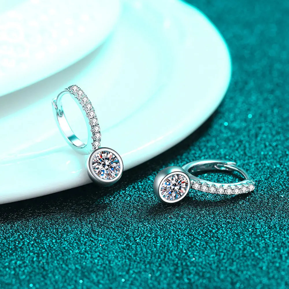 Moissanite  Earring