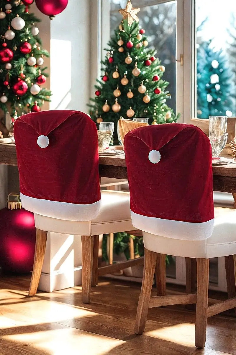 Christmas Decor Chair Covers