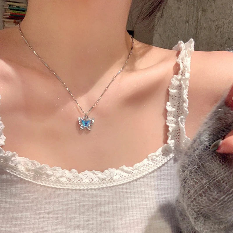 Blue  necklace 💙