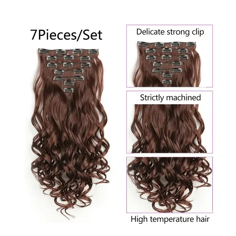 Wavy hair
