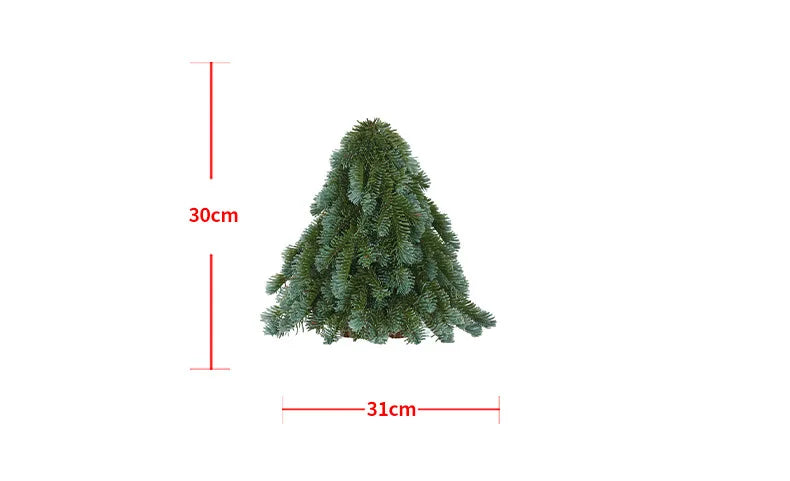 New small Christmas tree PE material encrypted desktop advanced Christmas atmosphere home decoration ins Christmas tree 30cm/60m