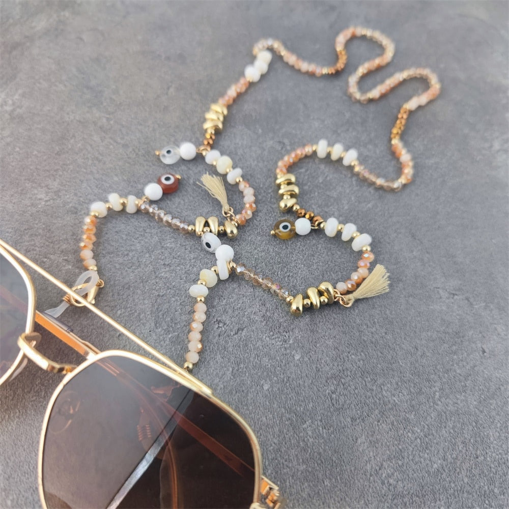 Boho Beaded Glasses Chain