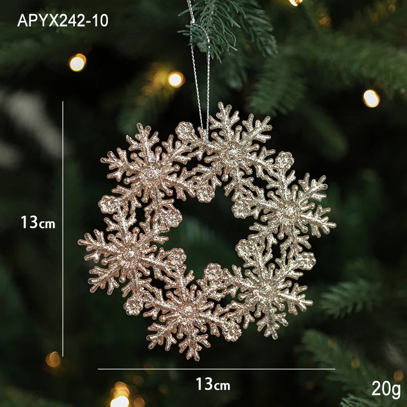 Christmas Tree Plastic Pendant