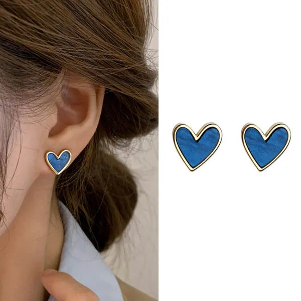 Blue Love Earrings