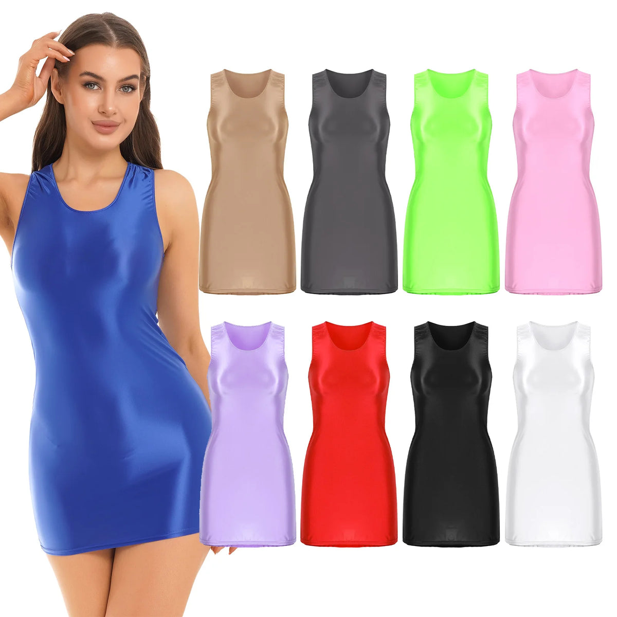 Glossy  body suit
