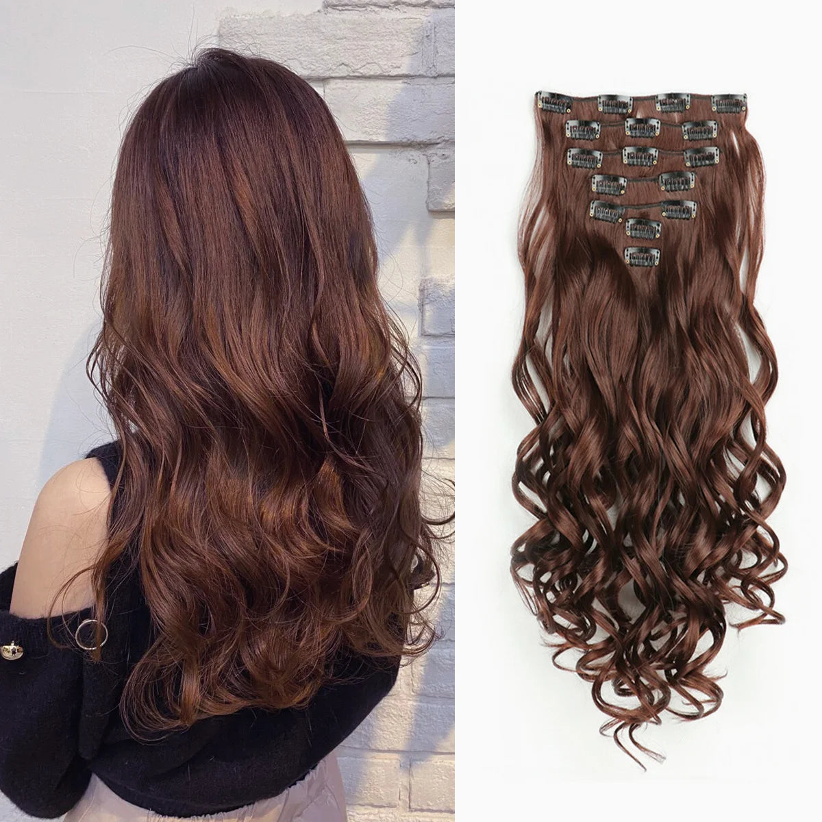 Wavy hair