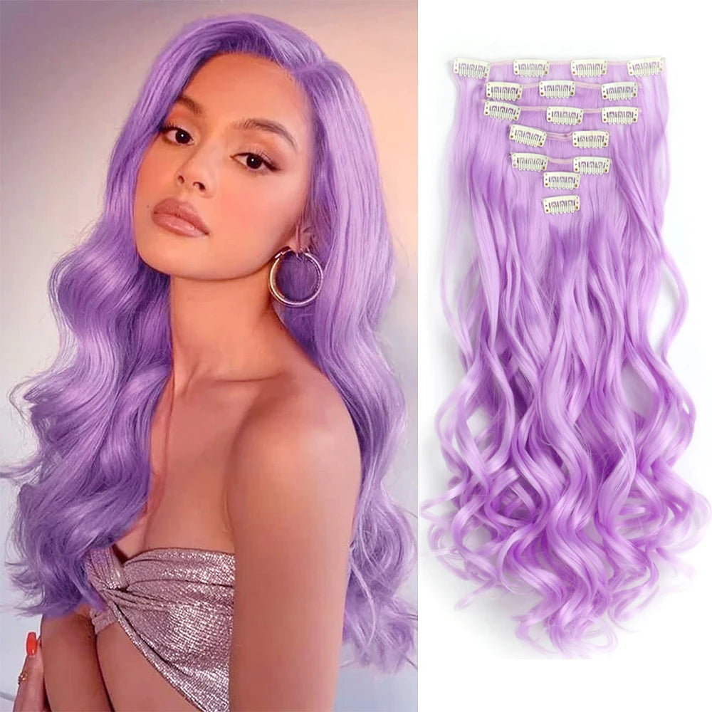 Wavy hair