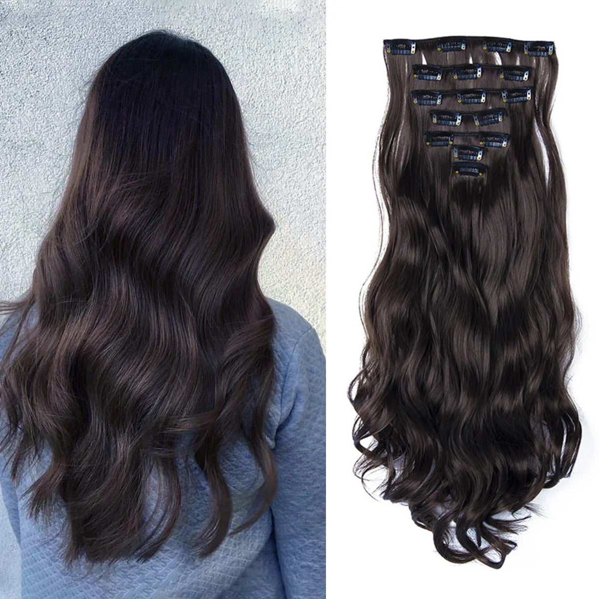 Wavy hair