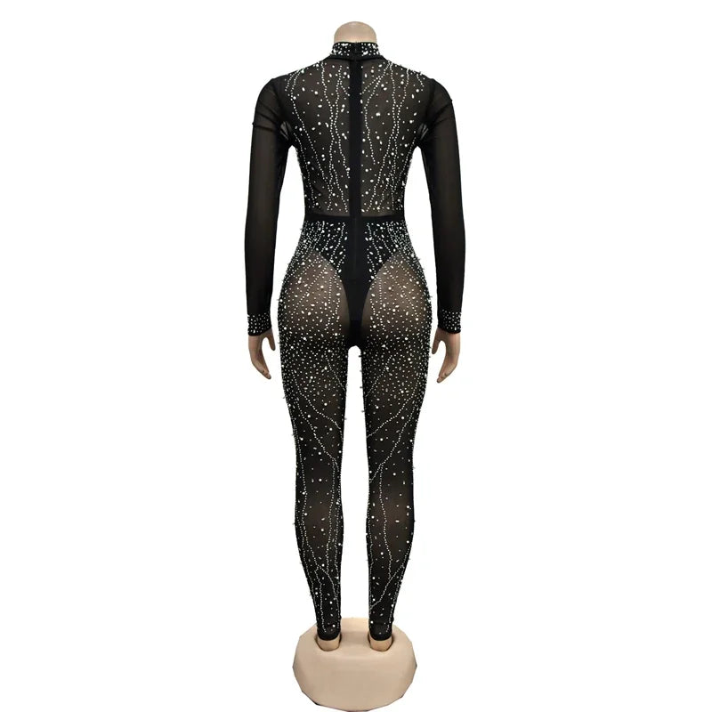 Sexy Mesh  JUMPSUITS
