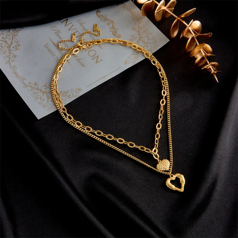 Gold Heart Necklace