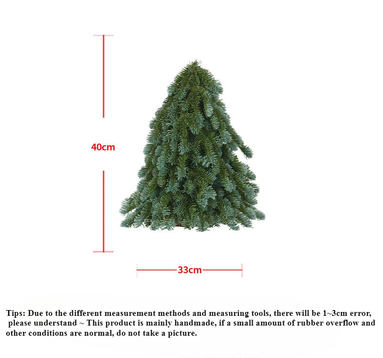 New small Christmas tree PE material encrypted desktop advanced Christmas atmosphere home decoration ins Christmas tree 30cm/60m