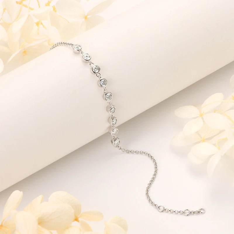 Moissanite Diamond Bracelet