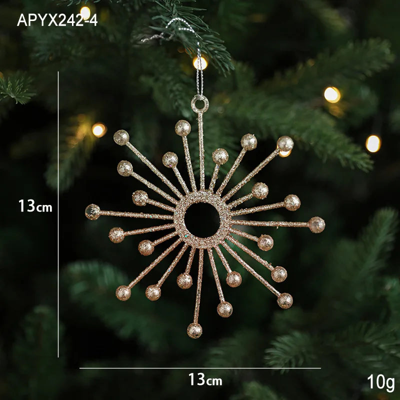 Christmas Tree Plastic Pendant