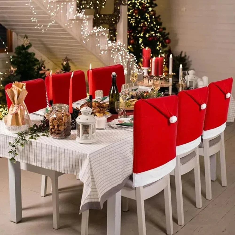 Christmas Decor Chair Covers