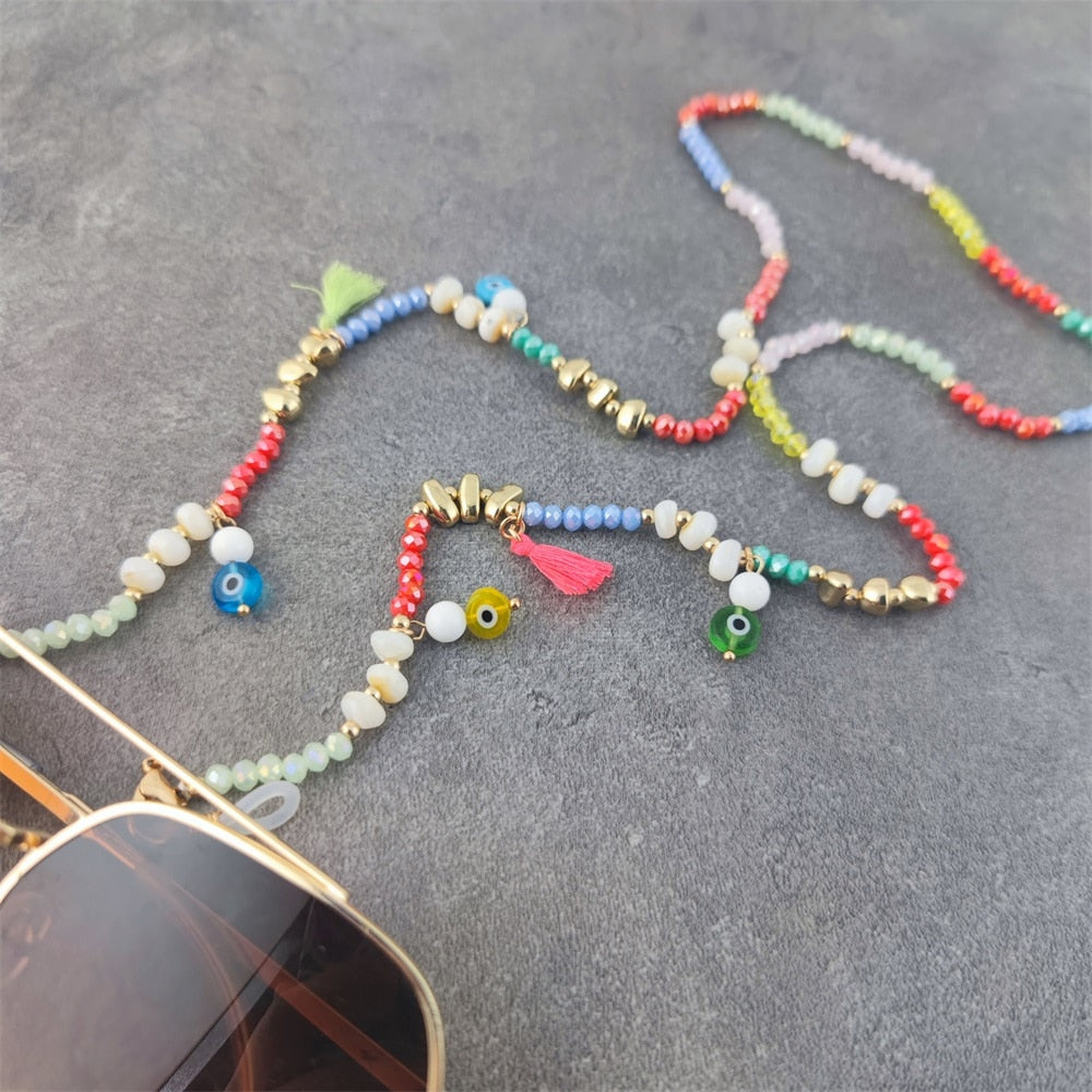 Boho Beaded Glasses Chain