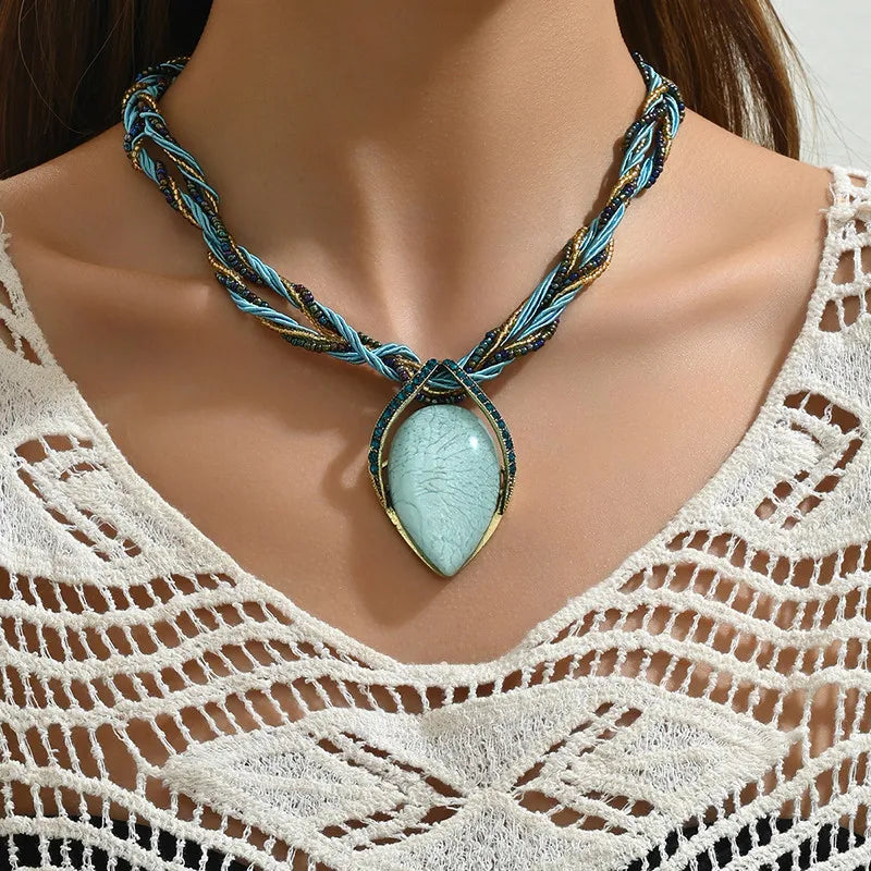 Fashion Bohemia Ethnic Handmade Necklace