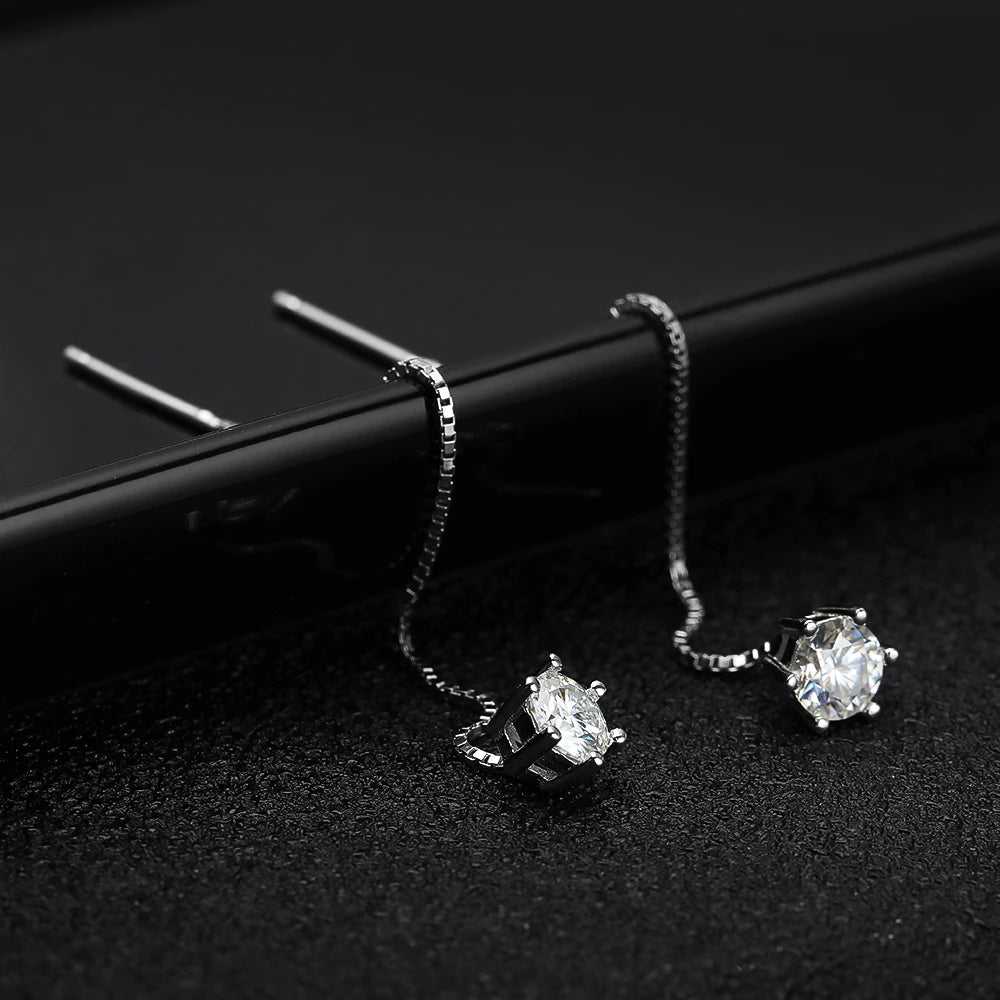 Moissanite Earring