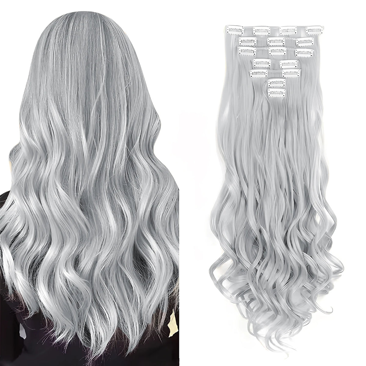 Wavy hair