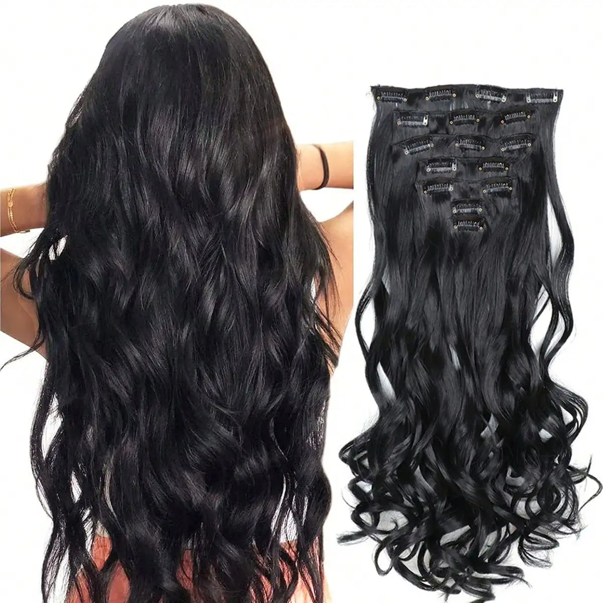 Wavy hair