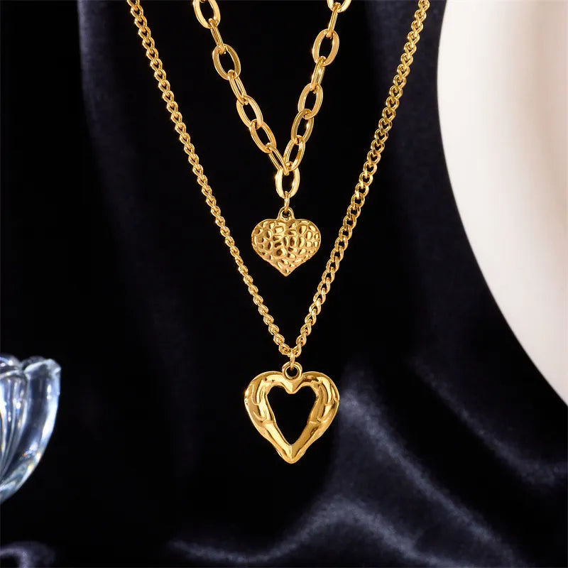 Gold Heart Necklace