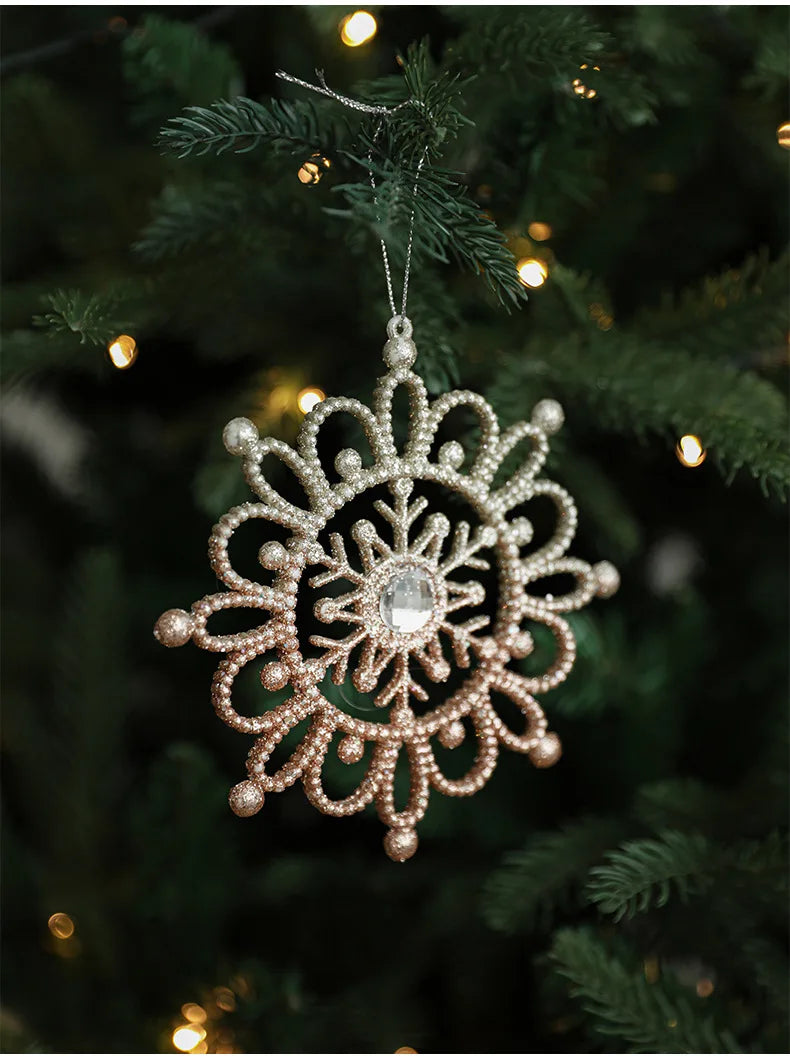 Christmas Tree Plastic Pendant