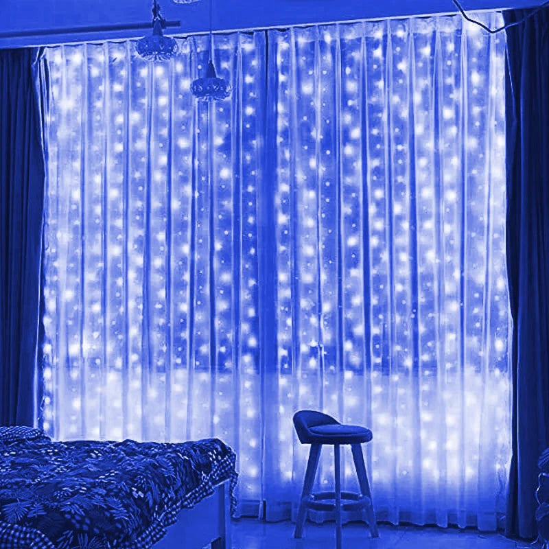 USB Curtain String Light