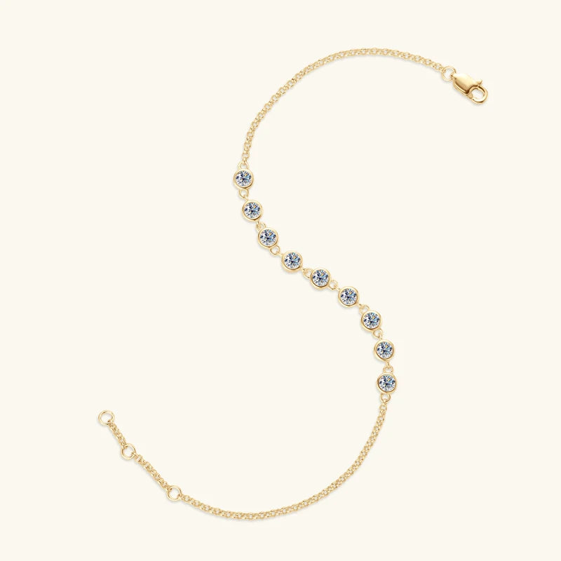 Moissanite Diamond Bracelet