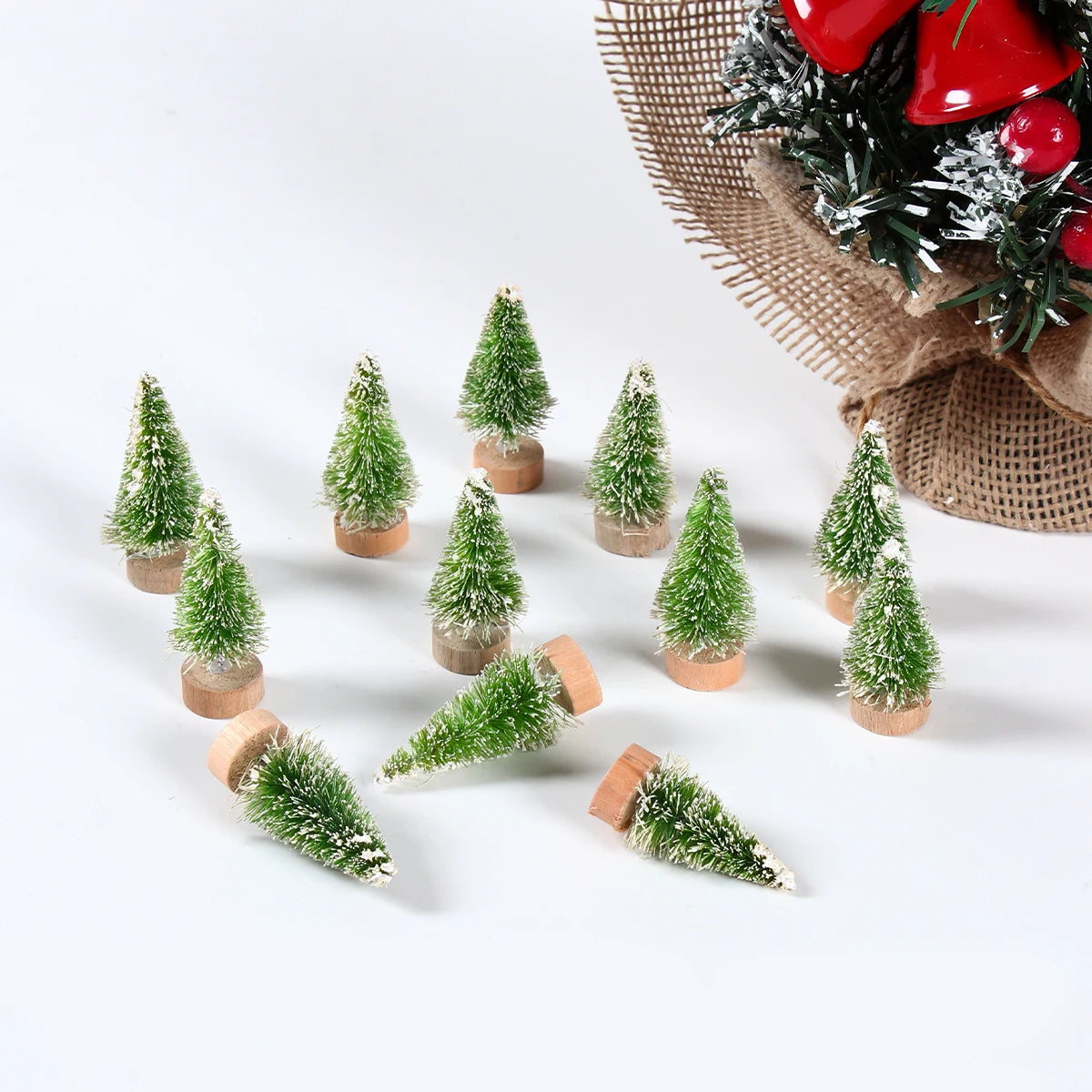 Artificial Mini Wooden Christmas Tree