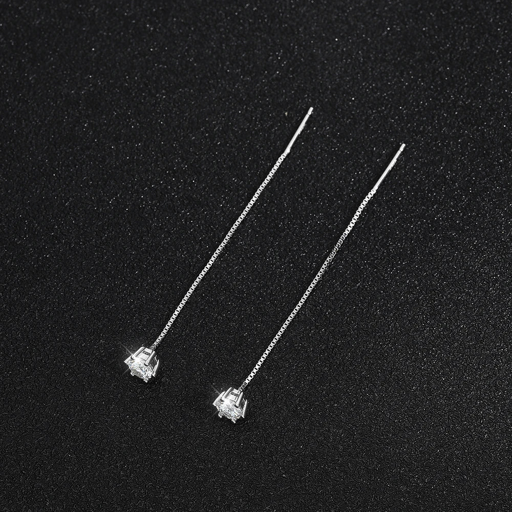 Moissanite Earring