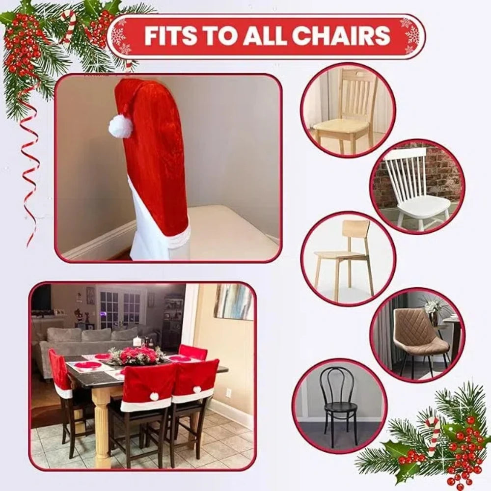 Christmas Decor Chair Covers