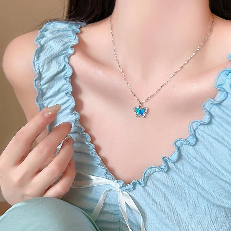 Blue  necklace 💙